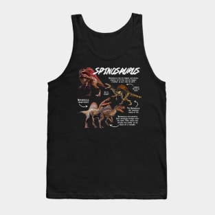 Spinosaurus Fun Facts Tank Top